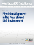 Physician Alignment in the New Shared Risk Environment