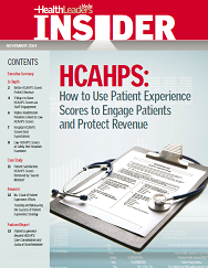 HealthLeaders Media Insider: HCAHPS