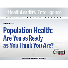 Population Health: Are You as Ready as You Think You Are?